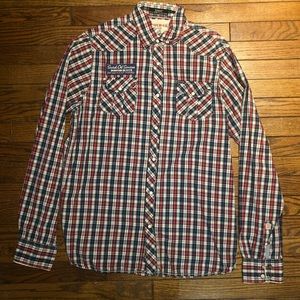 Scotch and soda button up shirt size large